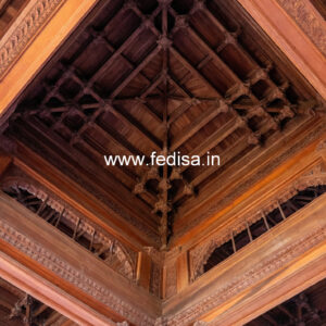 Wooden Ceiling Design Pop Chhat Design No-10173