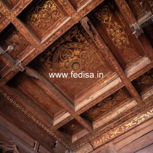Wooden Ceiling Design Selling Pop Design No-10207