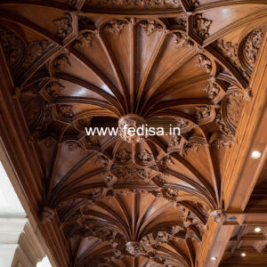 Wooden Ceiling Design Wooden Pop Design For Hall No-10235