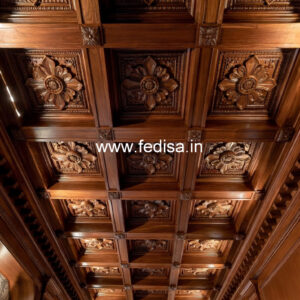 Wooden Ceiling Design Plus Minus Ki Design No-10248
