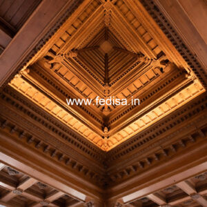 Wooden Ceiling Design Pop Ke Phool No-10255