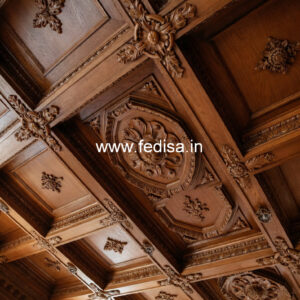 Wooden Ceiling Design Pop Tv Unit Design No-10271