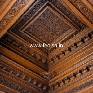 Wooden Ceiling Design Attractive Pop Design For Hall 2026 No-10274
