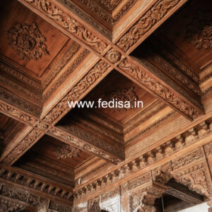 Wooden Ceiling Design Putty Ceiling Design No-10278