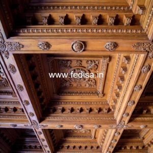 Wooden Ceiling Design Plus Minus Ke Design No-10322