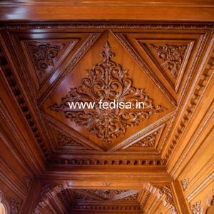 Wooden Ceiling Design Pop Ring Design No-10327