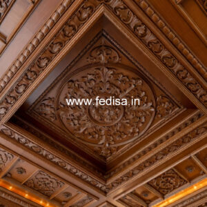Wooden Ceiling Design Hall Pop Design Latest 2026 No-10331