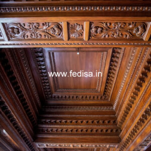 Wooden Ceiling Design Pop Sheet Design No-10339