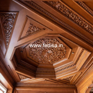 Wooden Ceiling Design Pop Top Design No-10347