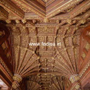 Wooden Ceiling Design 3d False Ceiling Design No-10359