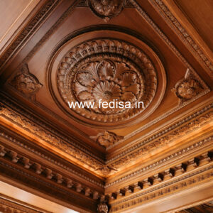 Wooden Ceiling Design False Ceiling Designs For Living Room With 2 Fans No-10365