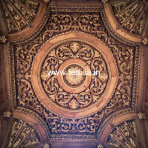 Wooden Ceiling Design Fiber Ceiling Design For Hall No-10375