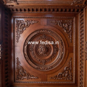 Wooden Ceiling Design Minus Plus Pop Design New No-10388