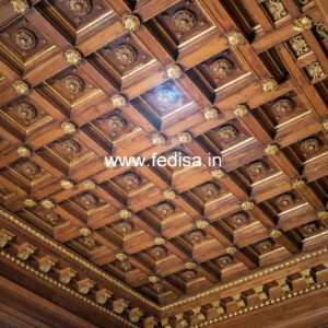 Wooden Ceiling Design Mandir Ceiling Design No-10413