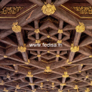Wooden Ceiling Design Pop Selig Dizain No-10439
