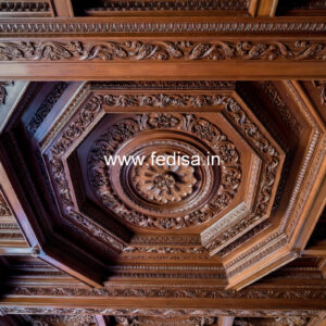 Wooden Ceiling Design Pop Corner Design Price No-10441