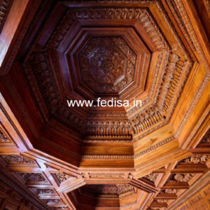 Wooden Ceiling Design Pop Bedroom Design 2026 No-10443