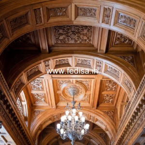 Wooden Ceiling Design Cornice Molding Design Pop No-10445