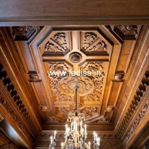 Wooden Ceiling Design Pop Design For Tv Wall Unit No-10463