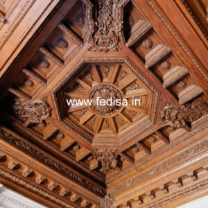 Wooden Ceiling Design Jali False Ceiling No-10509