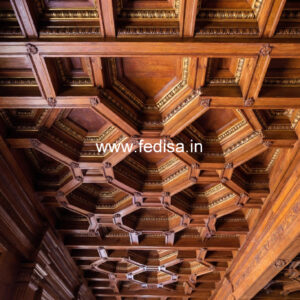 Wooden Ceiling Design Puja Room Pop Design No-10511