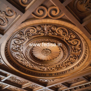 Wooden Ceiling Design New Pop Design For Hall No-10513