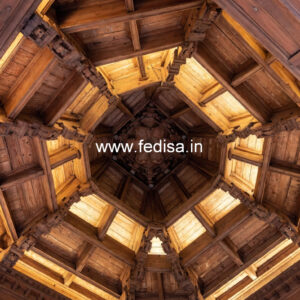 Wooden Ceiling Design False Ceiling Plain Design No-10548