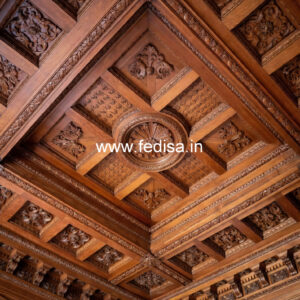 Wooden Ceiling Design Modern Pop Plus Minus Design For Porch No-10557
