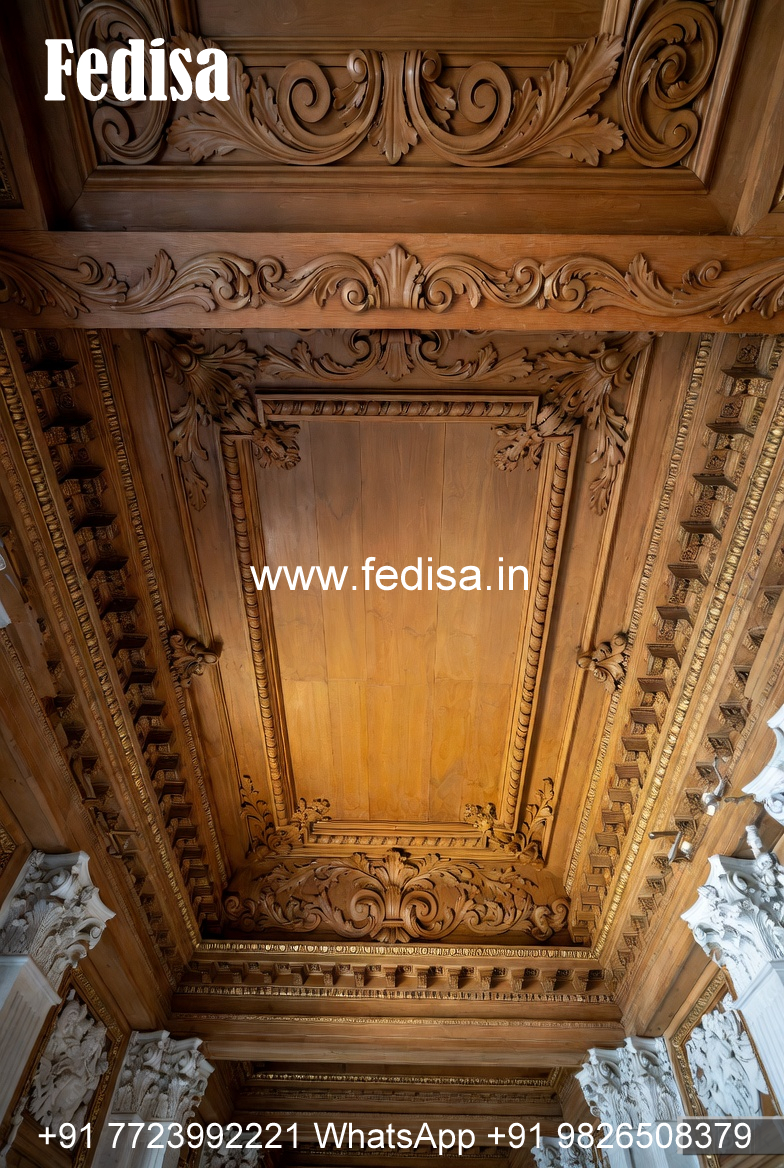 Wooden Ceiling Design Modern Pop Design For Tv Wall Unit No-10561