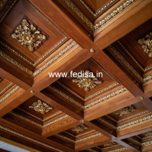 Wooden Ceiling Design House Pop Design For Hall No-10605