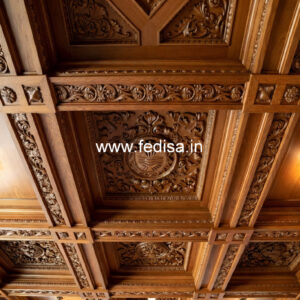 Wooden Ceiling Design Pop New Design For Hall No-10633
