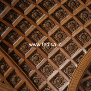 Wooden Ceiling Design Acrylic Pop Design No-10636
