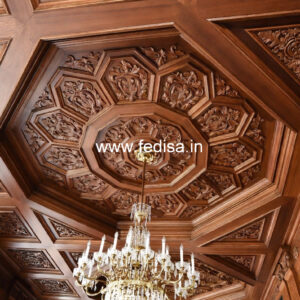 Wooden Ceiling Design Pop Design Simple For Hall No-10643