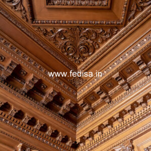 Wooden Ceiling Design Royal False Ceiling Design No-10655