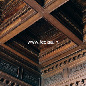 Wooden Ceiling Design Ceiling Design In Cement No-10663