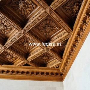 Wooden Ceiling Design Mdf Pop Design No-10670