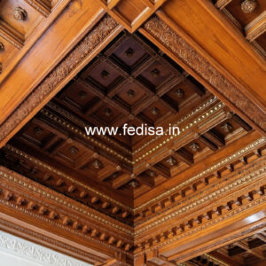 Wooden Ceiling Design False Ceiling Border No-10674