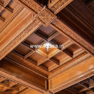 Wooden Ceiling Design Minus Plus Ceiling No-10676
