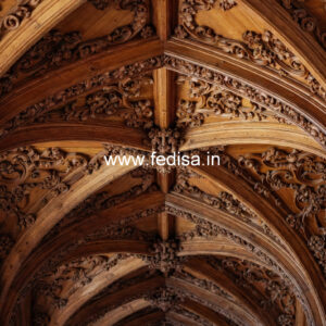 Wooden Ceiling Design Color Pop Design No-10685