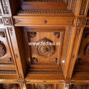 Wooden Ceiling Design Ceiling Flower Design For Hall No-10694