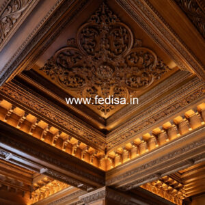 Wooden Ceiling Design Pop Door Arch Design No-10696