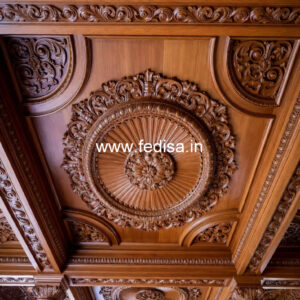 Wooden Ceiling Design Pop Design For Chajja No-10699