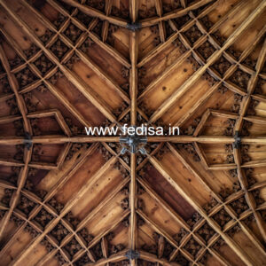 Wooden Ceiling Design Plastic False Ceiling Design No-10710