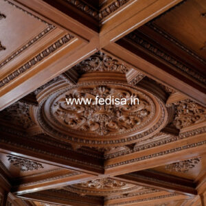 Wooden Ceiling Design False Ceiling Pop Design For Hall No-10732