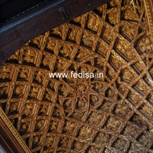 Wooden Ceiling Design Pop Design Paint Color No-10733