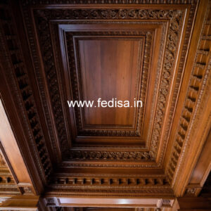 Wooden Ceiling Design Minus Plus Ki Pop No-10736