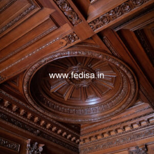Wooden Ceiling Design Temple Pop Design No-10742