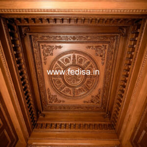 Wooden Ceiling Design Fiber False Ceiling Design No-10746