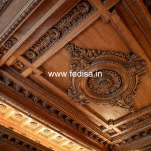 Wooden Ceiling Design Jali False Ceiling Design No-10754