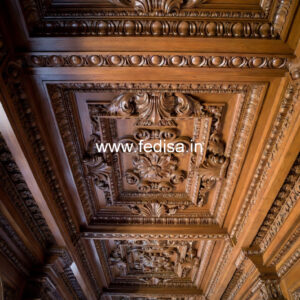 Wooden Ceiling Design Molding Pop Design No-10755